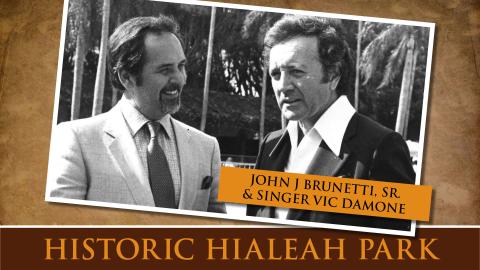 John J Brunetti, Sr. & Singer Vic Damone